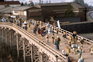 金沢城下の暮らしと町並み模型